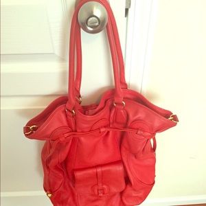 Red Leather Bag